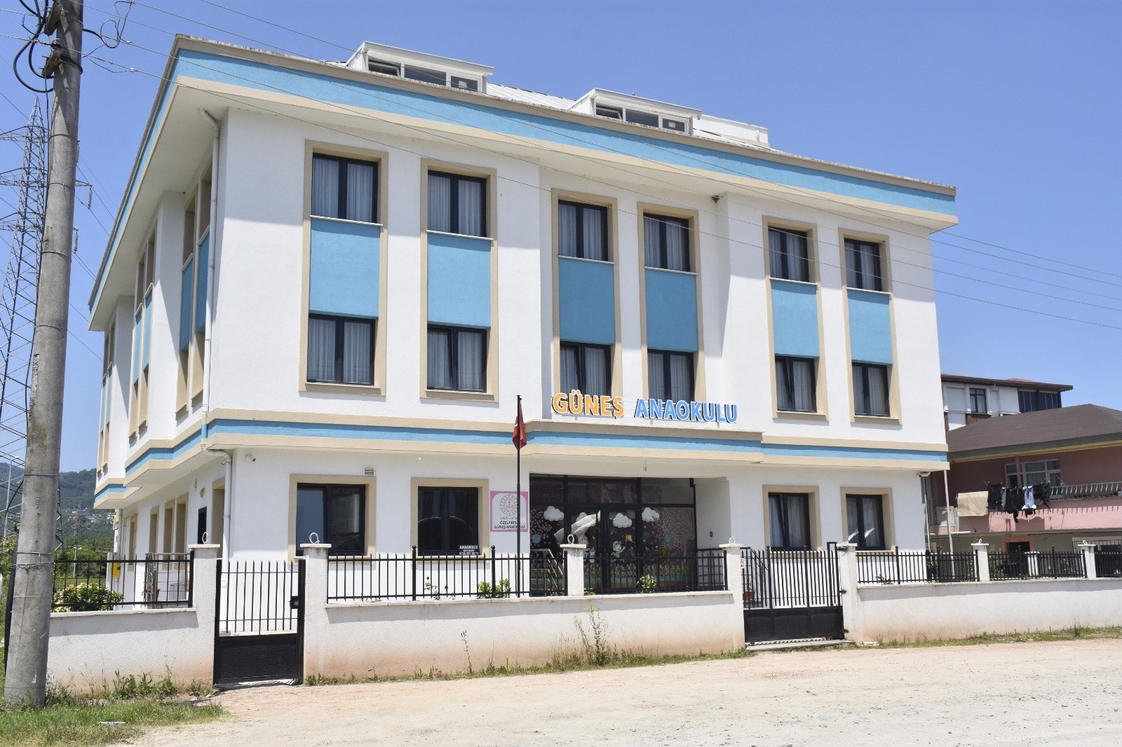 Güneş Anaokulu bina görünümü